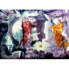 Συμφωνία δυνάμεων, Τέμπερα σε ξύλο. 35X28