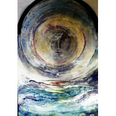 Σύληψη, Τέμπερα σε ξύλο. 90Χ120