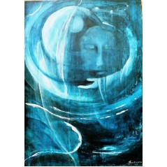 Το Πέρασμα, Τέμπερα σε ξύλο. 50Χ36