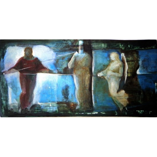 Χρυσές τομές, Τέμπερα σε ξύλο. 29Χ14